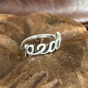 Sterling Silver Peace Ring
